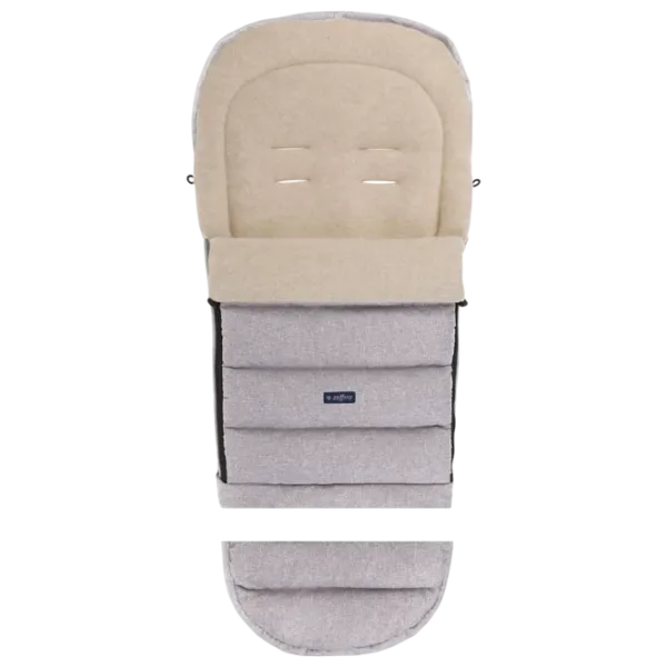 Husă pentru cărucior Zaffiro iGrow 4.0 Wool Premium Poliester / Gray photo 2