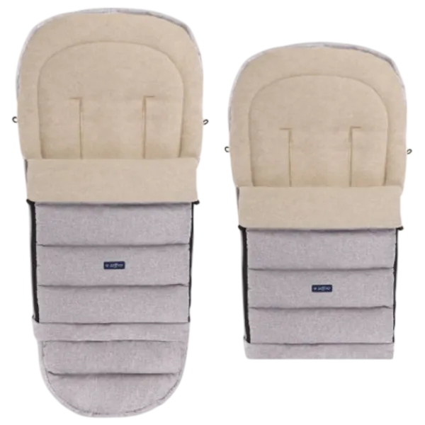 Husă pentru cărucior Zaffiro iGrow 4.0 Wool Premium Poliester / Gray photo 3