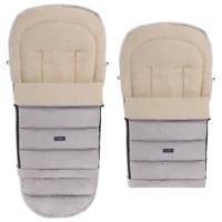 Husă pentru cărucior Zaffiro iGrow 4.0 Wool Premium Poliester / Gray photo 3