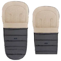 Husă pentru cărucior Zaffiro iGrow 4.0 Wool Premium Poliester / Graphite photo 2
