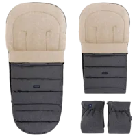 Husă pentru cărucior Zaffiro iGrow 4.0 Wool Premium Poliester / Graphite photo 3