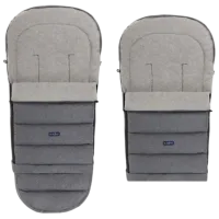 Husă pentru cărucior Zaffiro iGrow 4.0 Wool Premium Poliester / Gray photo 2