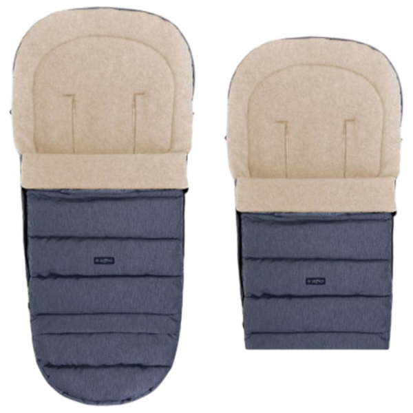 Husă pentru cărucior Zaffiro iGrow 4.0 Wool Premium Poliester / Blue photo 2