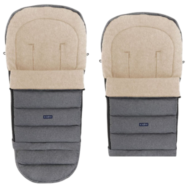 Husă pentru cărucior Zaffiro iGrow 4.0 Wool Premium Poliester / Gray photo 2