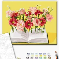 Картина по номерам BrushMe Книга на родном языке BS53995 50 x 40 см / Горизонтальная photo 2