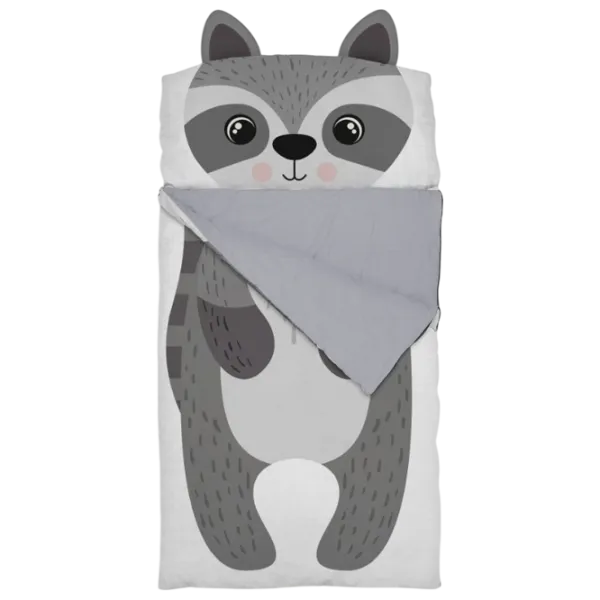 Sac de dormit Albero Mio Racoon Bumbac / Gray photo 1