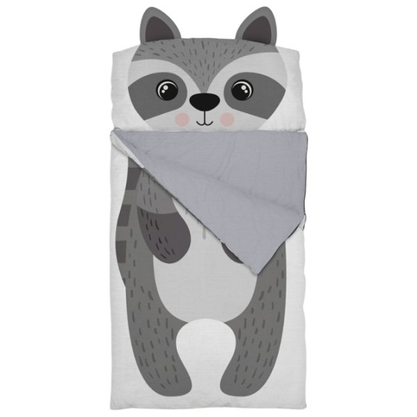 Sac de dormit Albero Mio Racoon Bumbac / Gray photo 1