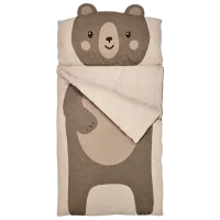 Sac de dormit Albero Mio Bear Bumbac / Brown photo 2