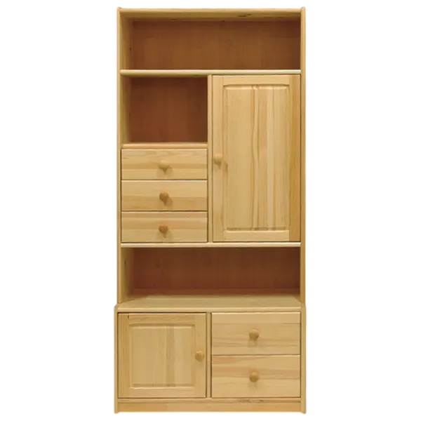 Витрина для гостиной Drewmax KW129  ДСП / Разноцветный photo 1