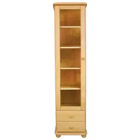 Витрина для гостиной Drewmax KW131 ДСП / Разноцветный