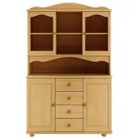 Витрина для гостиной Drewmax KW103  ДСП / Разноцветный