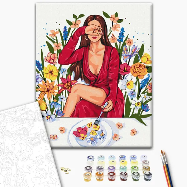 Картина по номерам BrushMe Вкус весны BS54030 50 x 40 см / Вертикальная photo 3 Картина по номерам BrushMe Вкус весны BS54030 50 x 40 см / Вертикальная photo 3