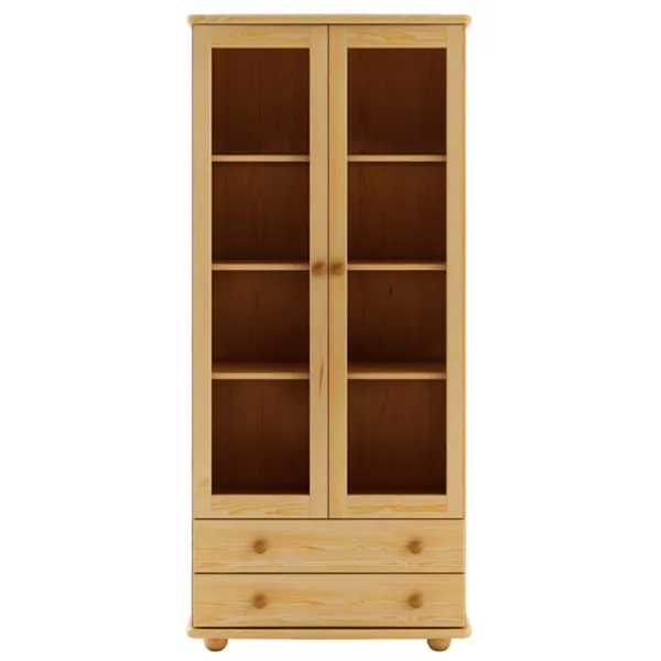 Dulap cu vitrină Drewmax KW115  PAL / Multicolor photo 1