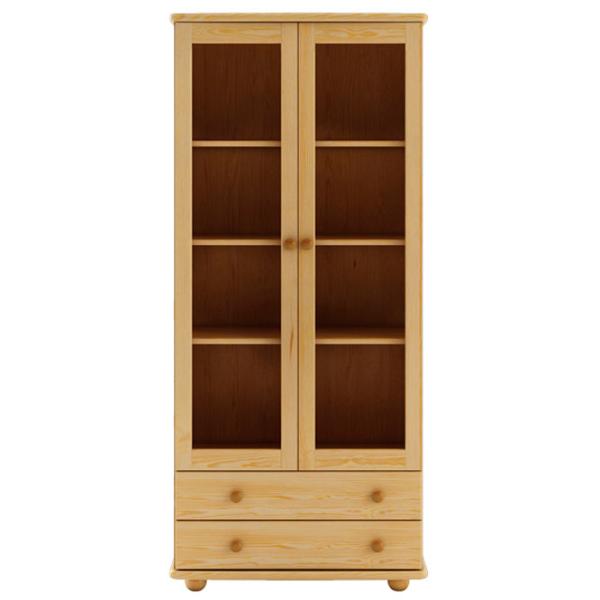 Dulap cu vitrină Drewmax KW115  PAL / Multicolor photo 1