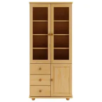 Витрина для гостиной Drewmax KW116  ДСП / Разноцветный