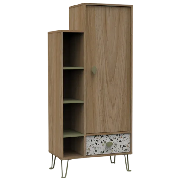 Стеллаж Dogtas Greta 159.1 x 71.4 x 42см cm / ЛДСП / Дуб cонома photo 1