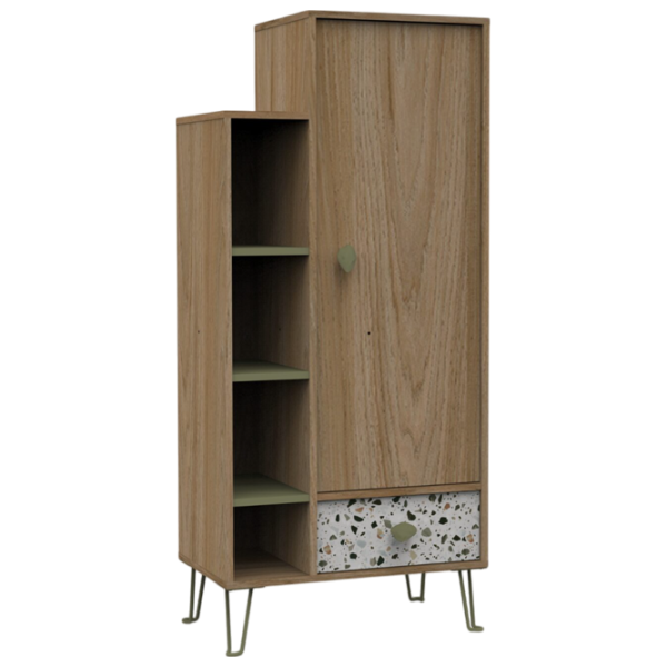 Стеллаж Dogtas Greta 159.1 x 71.4 x 42см cm / ЛДСП / Дуб cонома photo 1