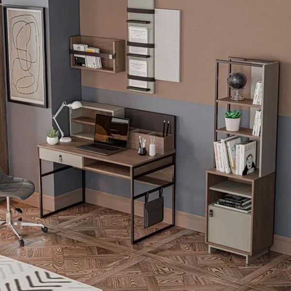 Стеллаж Dogtas Theo 172.4 x 49.1 x 35.2см cm / ЛДСП / Black photo 2