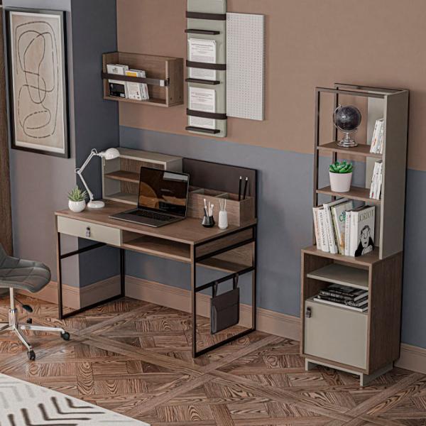 Стеллаж Dogtas Theo 172.4 x 49.1 x 35.2см cm / ЛДСП / Black photo 2