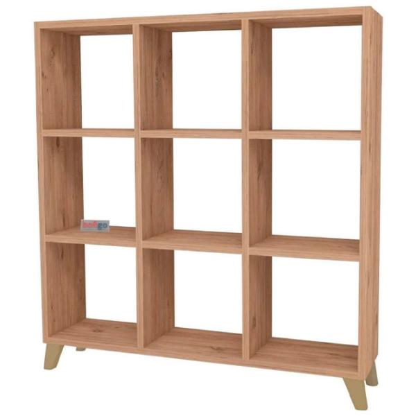 Etajeră Nex Home Square 100 x 88 x 19.7 cm / PAL / Sonoma Oak photo 1