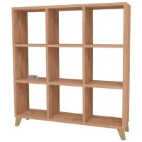 Стеллаж Nex Home Square 100 x 88 x 19.7см cm / ЛДСП / Дуб cонома