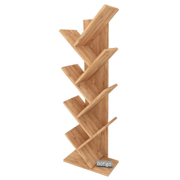 Etajeră Nex Home Tree 122 x 44 x 23.8 cm / PAL / Sonoma Oak photo 2
