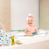 Детская ванночка BabyJem 031 Унисекс / 0 - 36 месяцы / Прозрачный photo 2