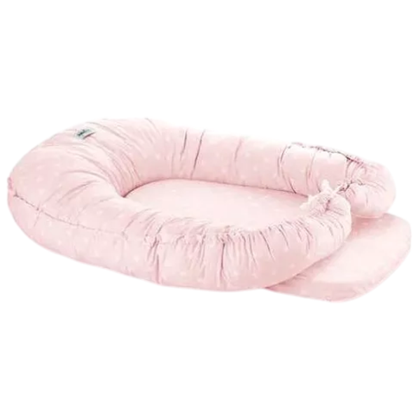 Матрас редукторный BabyJem BabyNest Cushion (525) 97 x 69 см/ Salmon Rose photo 1