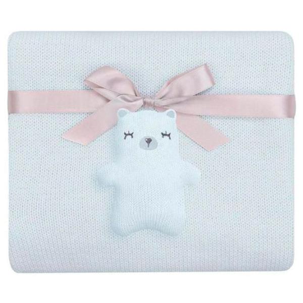 Одеяло Kikka Boo Bear With Me  Хлопок / Синий photo 1