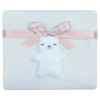 Pătură Kikka Boo Bear With Me  Bumbac / Blue