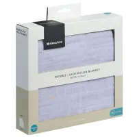 Pătură Kikka Boo Seally Me  Muslin / Blue