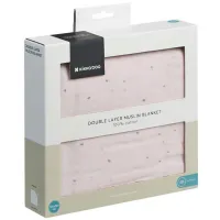 Pătură Kikka Boo Hedge-hugs  Muslin / Pink