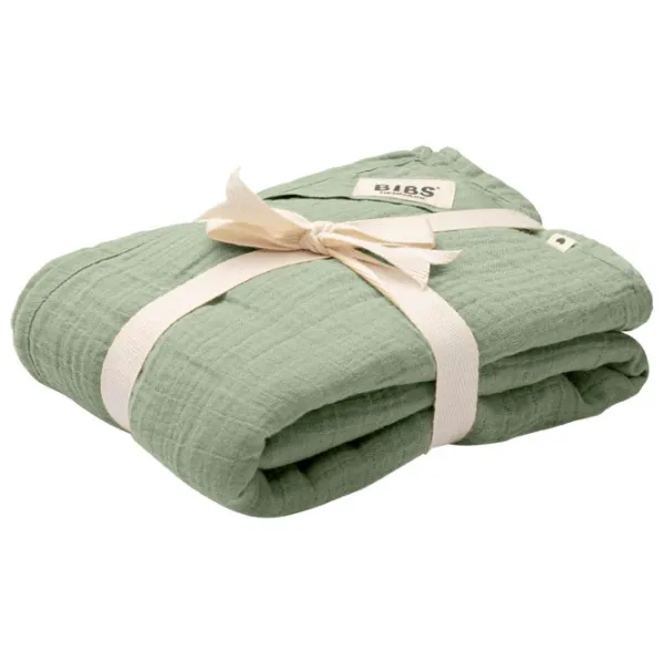 Одеяло Bibs Swaddle  Муслин / Серо-зеленый photo 1