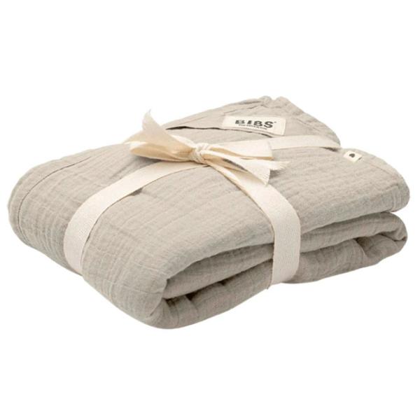 Pătură Bibs Swaddle  Muslin / Sand photo 1