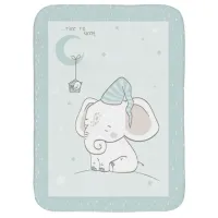 Plapumă KikkaBoo Elephant Time  Poliester / Green