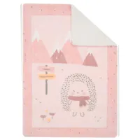Pătură KikkaBoo Hedge-hugs  Poliester / Pink