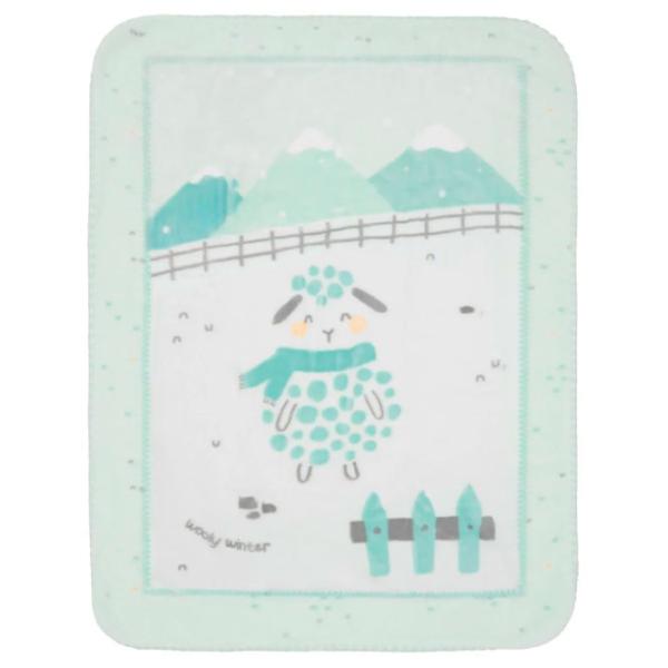 Одеяло Kikka Boo Sleepy Sheep  Полиэстер / Зеленый photo 1 Одеяло Kikka Boo Sleepy Sheep  Полиэстер / Зеленый photo 1