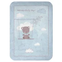 Pătură Kikka Boo Dream Big  Poliester / Blue