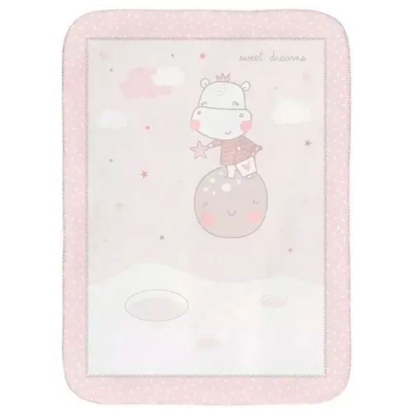 Одеяла Kikka Boo Hippo Dreams  Полиэстер / Розовый photo 1