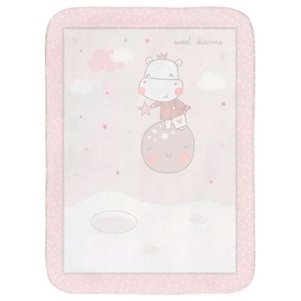 Одеяла Kikka Boo Hippo Dreams  Полиэстер / Розовый photo 1
