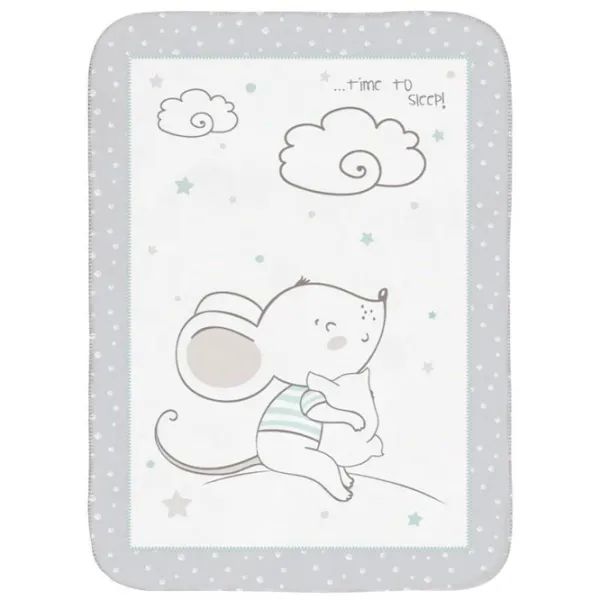 Одеяла Kikka Boo Joyful Mice  Полиэстер / Серый photo 1