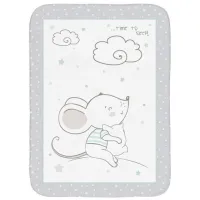 Plapumă Kikka Boo Joyful Mice  Poliester / Gray