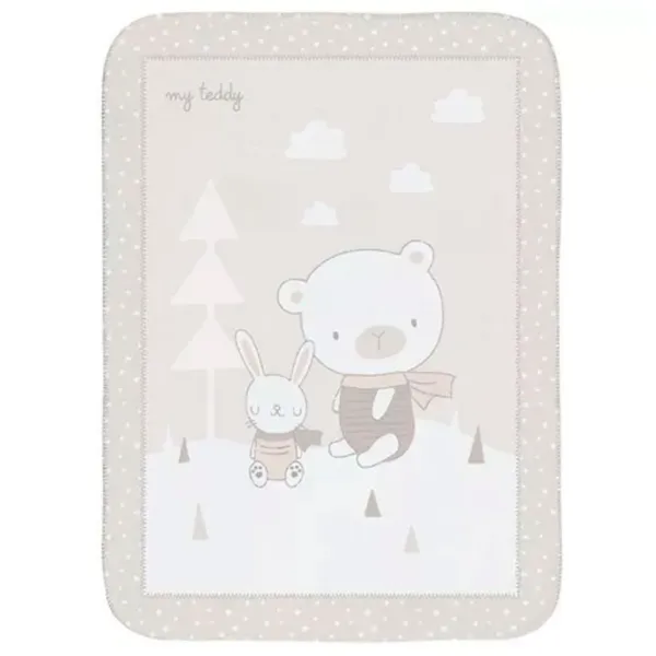 Одеяла Kikka Boo My Teddy  Полиэстер / Бежевый photo 1