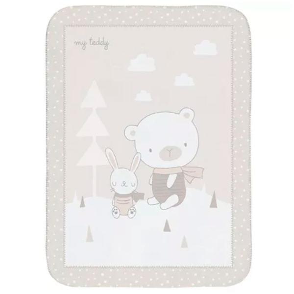 Одеяла Kikka Boo My Teddy  Полиэстер / Бежевый photo 1