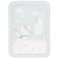 Plapumă Kikka Boo Little Fox  Poliester / Blue