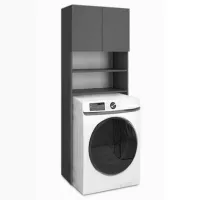 Dulap pentru mașini de spălat Nex Home 12-03-08  PAL / Antracite