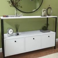 Консольный стол Nex Home 29-03-01 Белый / Металл photo 2