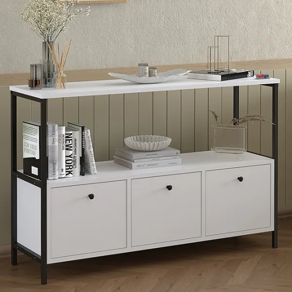 Консольный стол Nex Home 29-03-01  Белый / Металл photo 4 Консольный стол Nex Home 29-03-01  Белый / Металл photo 4