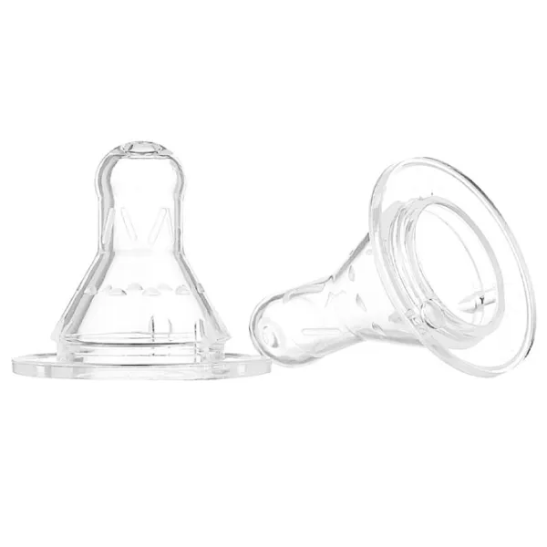 Tetină pentru biberon KikkaBoo UniFlow Standard M Unisex / / Transparent photo 1
