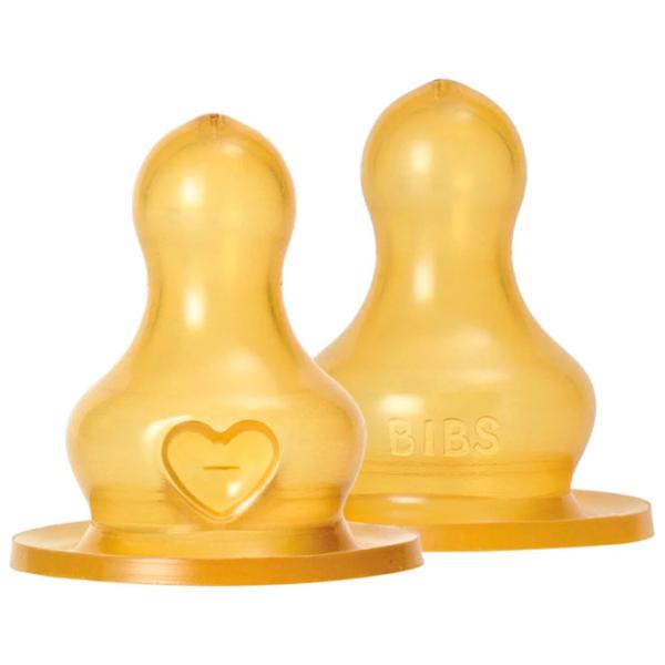 Tetină pentru biberon Bibs Slow flow Unisex / / Yelow photo 1